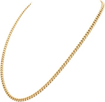 Antique Pocket Watch chain in 14k yellow gold