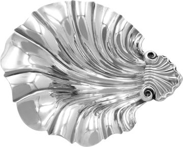 Asprey London Seashell Key holder in sterling silver