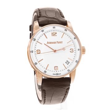 Audemars Piguet Code 11.59 15210OR.OO.A099CR.01 Rose Gold White dial 41mm Auto