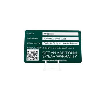 Audemars Piguet Code 11.59 15210ST.OO.A056KB.01 Steel Green dial 41mm Auto