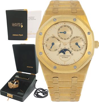 Audemars Piguet Perpetual Calendar 25654BA.00.0944BA.01 18k Gold dial 39mm Autom Audemars Piguet Perpetual Calendar 39mm 25654BA.00.0944BA.01