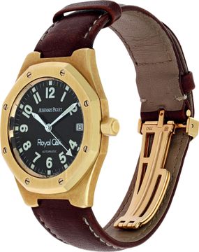 Audemars Piguet Royal Oak 14800BA 18k Black dial 36mm Automatic watch