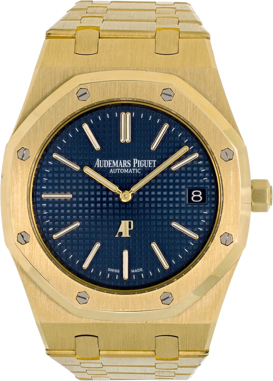 Pre-owned Audemars Piguet Royal Oak 15202 18k Yellow Gold