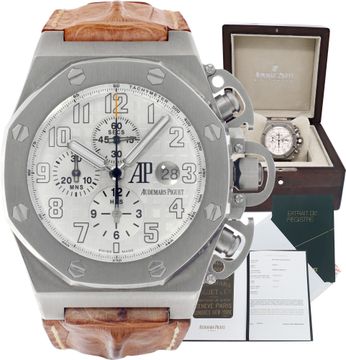 Audemars Piguet Royal Oak Offshore "T3 Terminator" 25863TI.OO.A08CU.01 Titanium Audemars Piguet Royal Oak Offshore "T3 Terminator" 48mm 25863TI.OO.A08CU.01 Mens Watch Collection