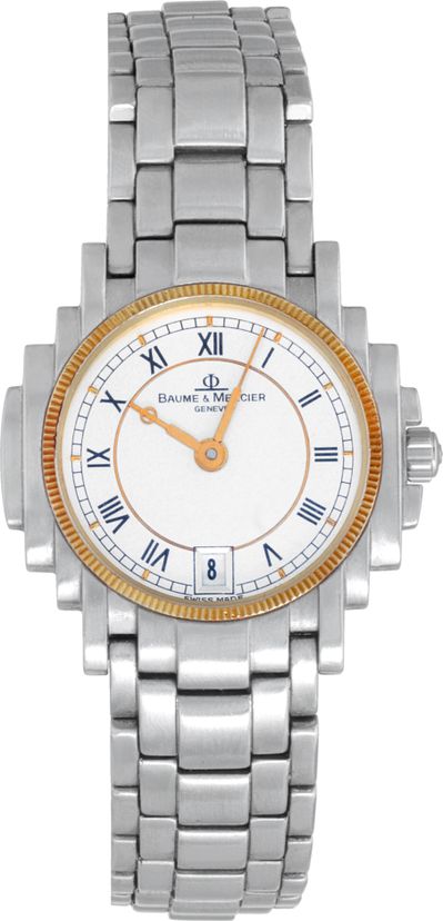 Pre-owned Baume & Mercier Classic 5236.018.3 Stainless Steel