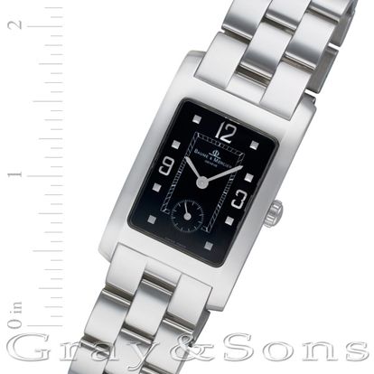 Pre-owned Baume & Mercier Hampton MV045063 stainless steel