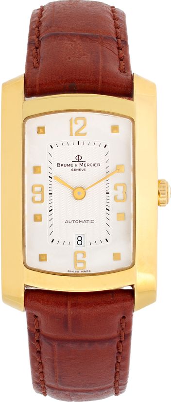 Preowned Baume & Mercier Hampton MV045225 18k 32mm | Gray & Sons display picture 1