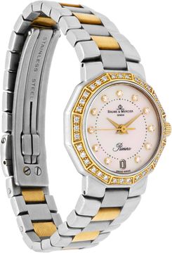 Baume & Mercier    Riviera 5231    Stainless Steel    Mother Of Pearl dial 25mm