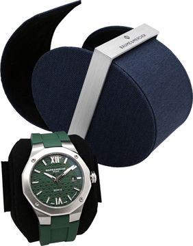 Baume & Mercier Riviera MOA10618 Stainless Steel Green dial 42mm Automatic watch