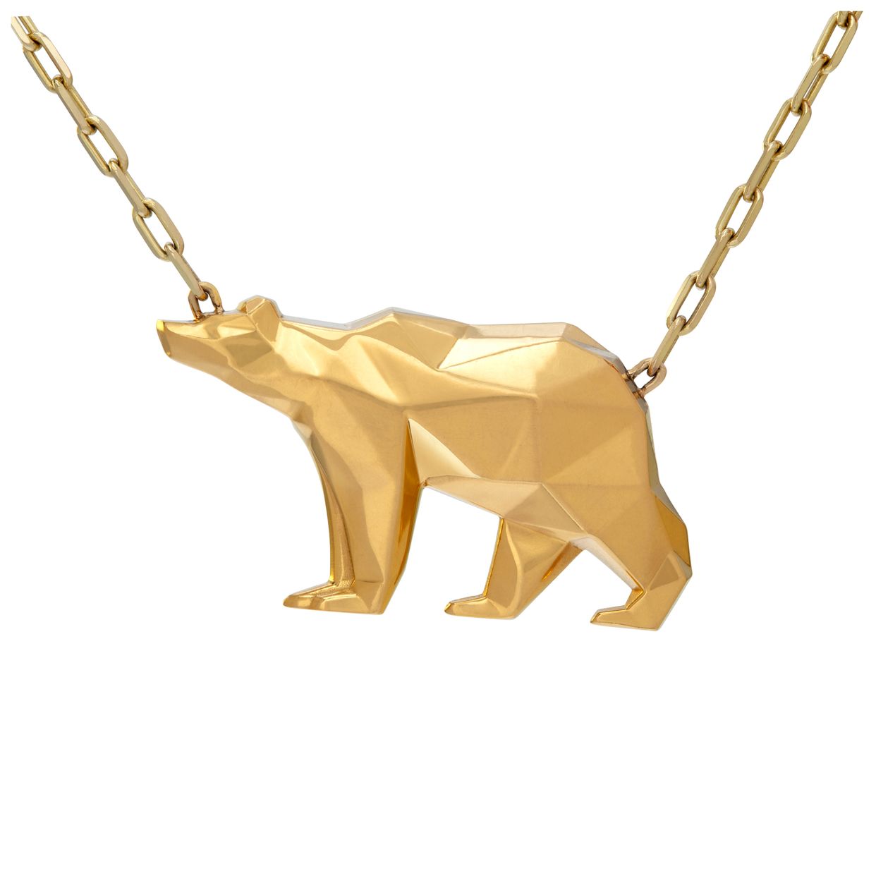 Bear pendant in 24k. Contains almost 1 oz of pure N516404