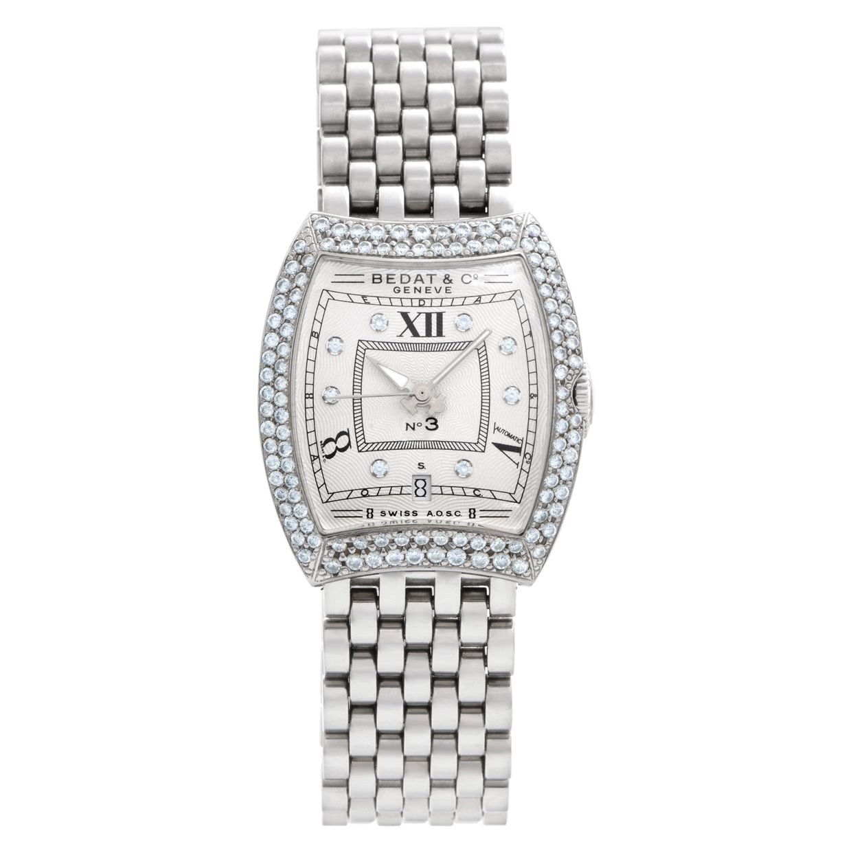 BEDAT & Co No3 with diamonds Bedat & Co. Ref. 314 Number 3 Ladies Automatic Watch With  main image 3