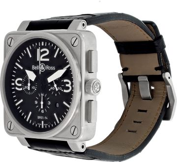 Bell & Ross Aviation in stainless steel