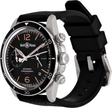 Bell & Ross Heritage BRV294-HER-ST/SRB Stainless Steel Black dial 41mm Automatic