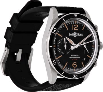 Bell & Ross Heritage BRV294-HER-ST/SRB Stainless Steel Black dial 41mm Automatic