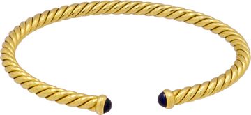 Blue sapphire David Yurman CableSpira Flex bracelet in 18k yellow gold Bracelet Collection