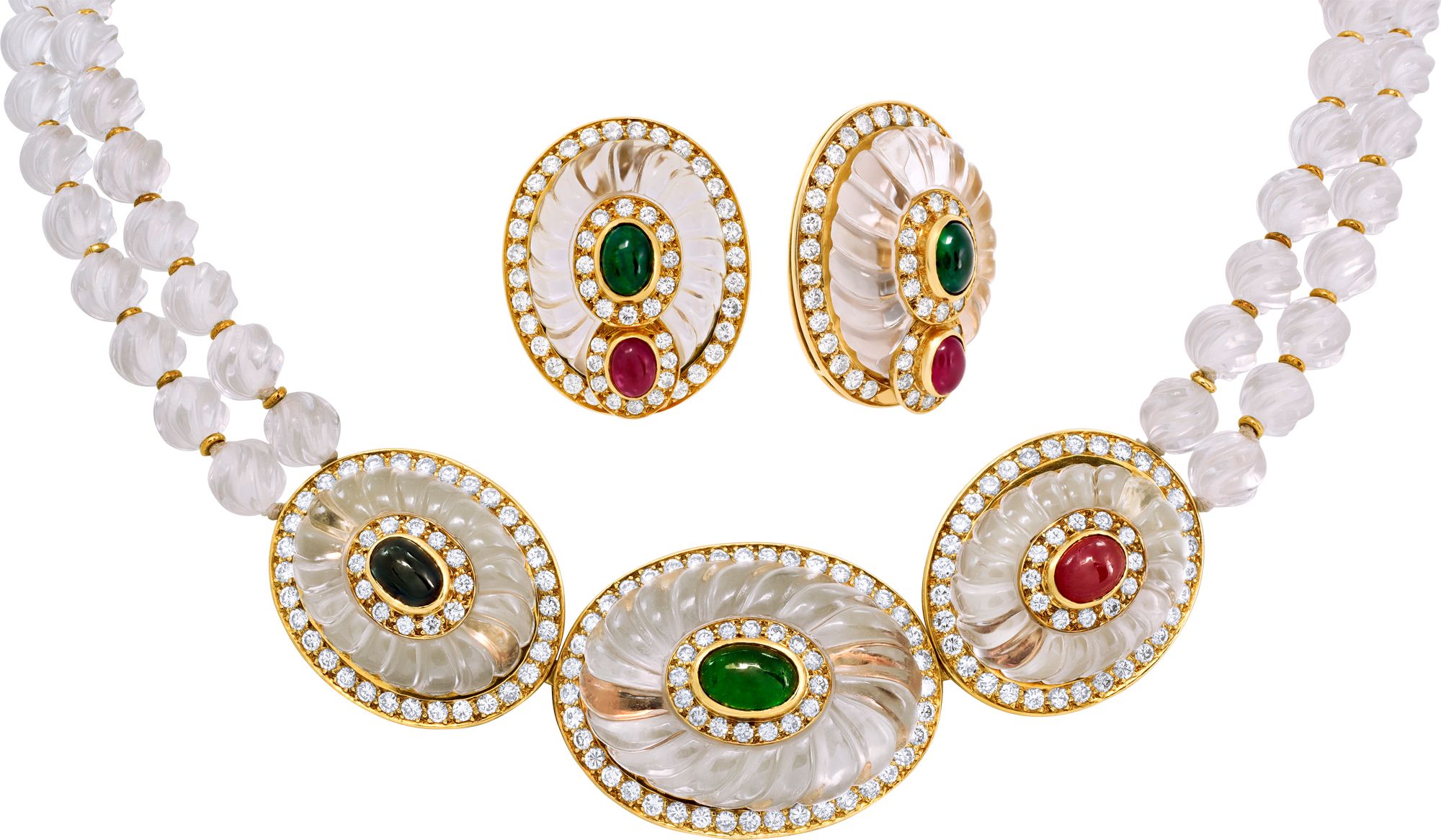 スカート BOCHERON fancy design set up boucheron_demi_parure_necklace