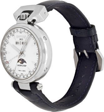 Bovet Sportster Chronograph Q801 Stainless Steel Silver dial mm Automatic watch