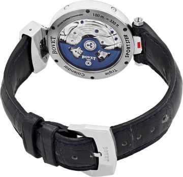 Bovet Sportster Chronograph Q801 Stainless Steel Silver dial mm Automatic watch