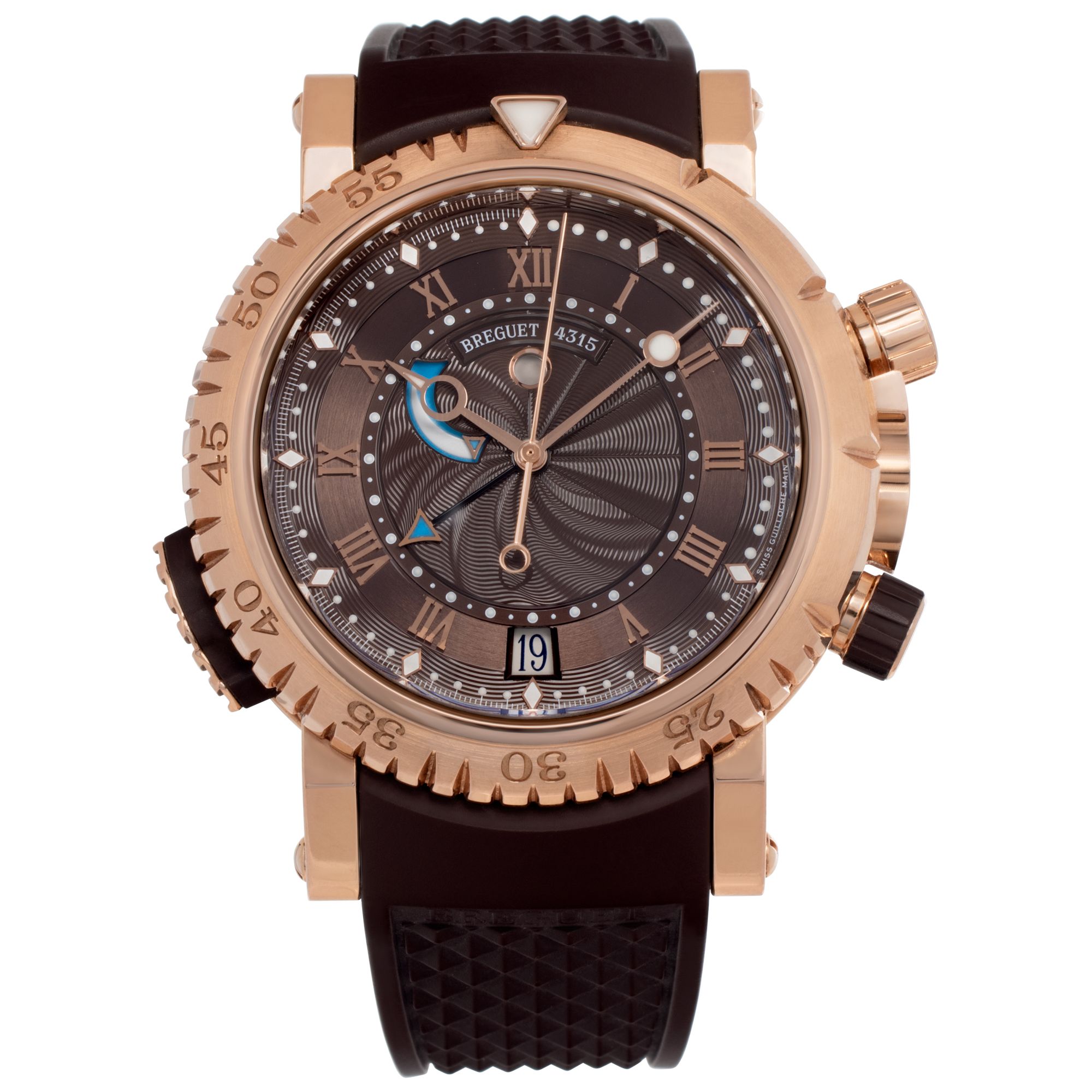 Pre-owned Breguet Marine Royale 5847 18k rose gold | Gray & Sons