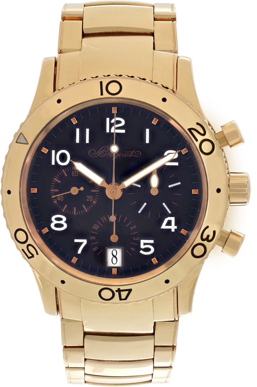 Breguet 3820 Caseback Used Breguet Type Xx 3820BA/N2/AW9 18k - Main Image