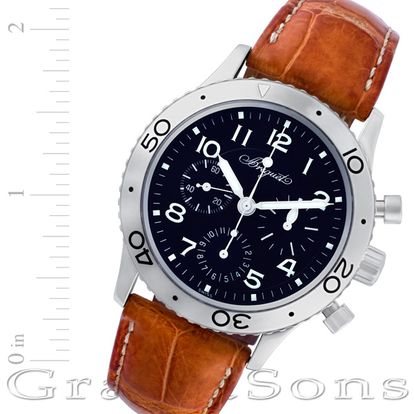 Preowned Breguet Type Xx 3800 stainless steel 40mm auto
