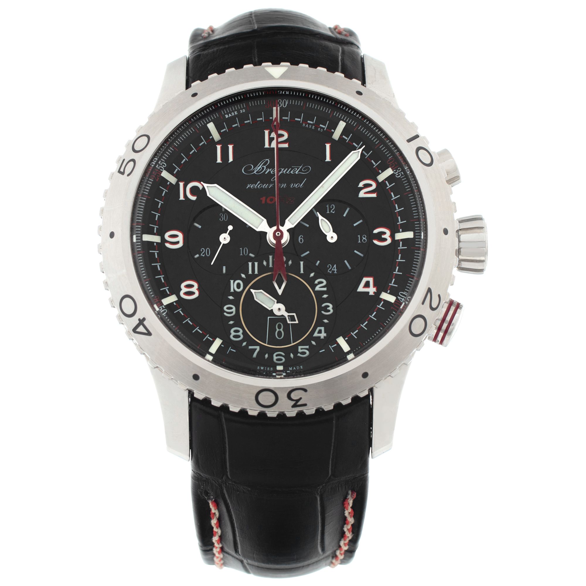 Pre-owned Breguet Type Xx 3880ST/H2/3XV stainless steel |