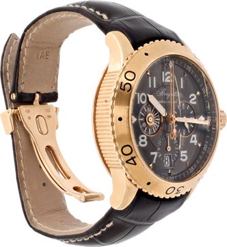 Breguet Type XXI 3810 18k rose gold    Ruthenium dial 43mm Automatic watch