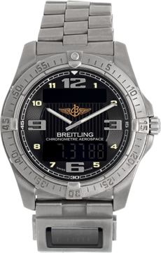 Breitling Aero Space E7936210/B781 Titanium Black dial 42mm Quartz watch