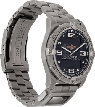 Breitling Aero Space E7936210/B781 Titanium Black dial 42mm Quartz watch