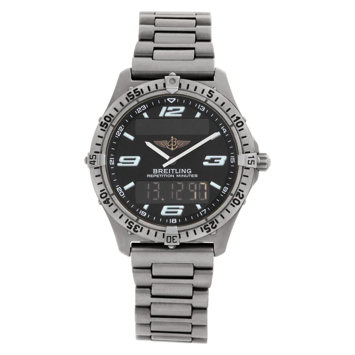Pre-owned Breitling Aerospace E65362 Titanium Grey dial | Gray & Sons