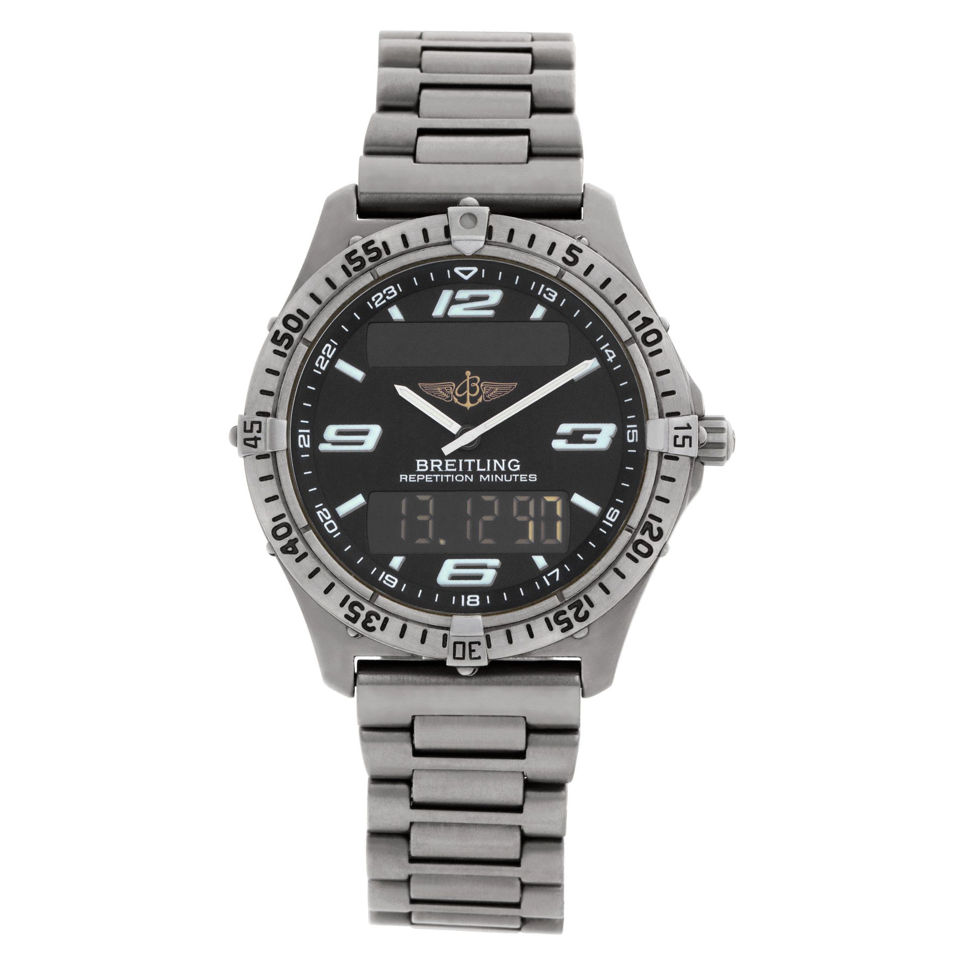 BREITLING aerospace avantage グレー Breitling Aerospace Advantage Titanium Watches | Essential