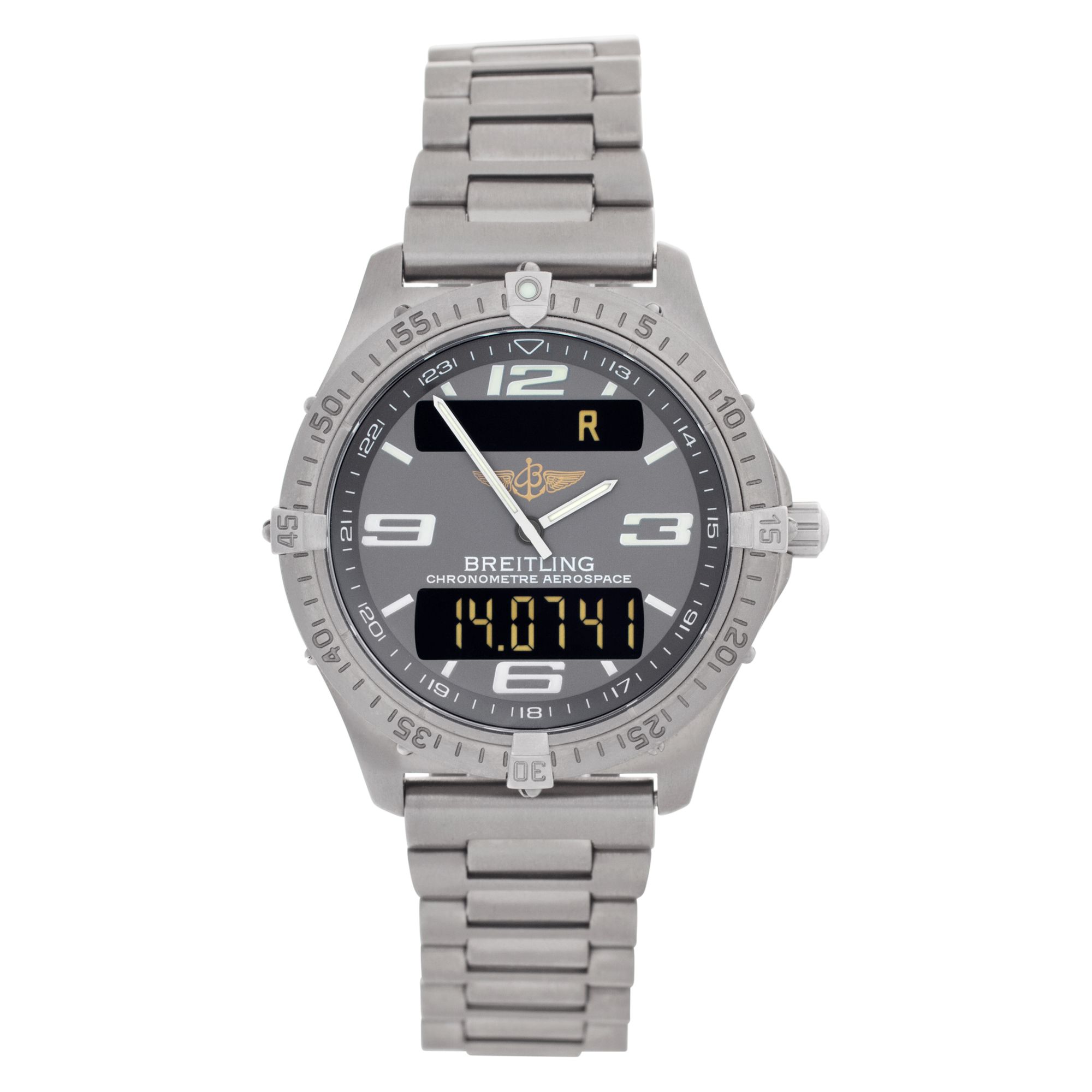 Used Breitling Aerospace E7536Z titanium 40mm Quartz watch
