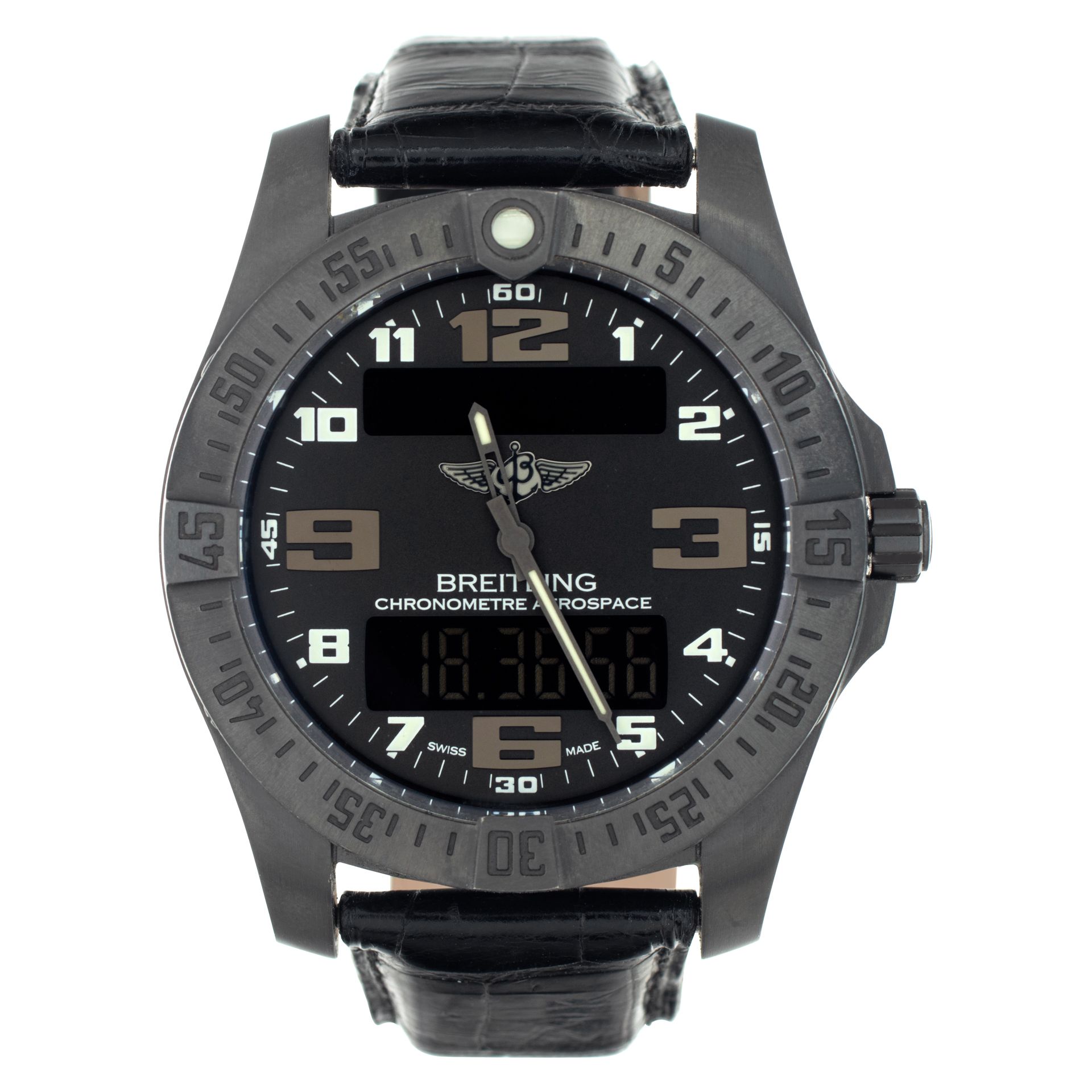 Used Breitling Aerospace V79363 titanium 44mm Quartz watch |