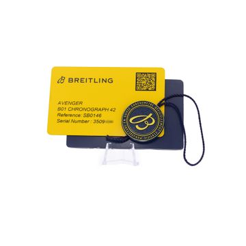 Breitling Avenger SB0146101L1X1 Ceramic Blue dial 42mm Auto