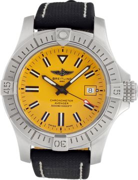 Breitling Avenger A17319 Stainless Steel 45mm auto watch