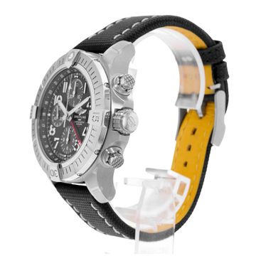 Breitling Avenger A24315 Steel Black dial 45mm Auto