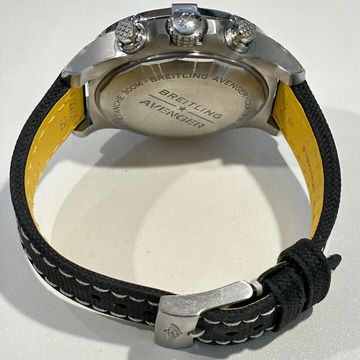 Breitling Avenger A24315 Steel Black dial 45mm Auto