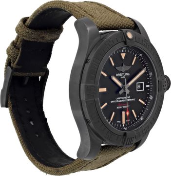 Breitling Avenger Blackbird in DLC-coated titanium