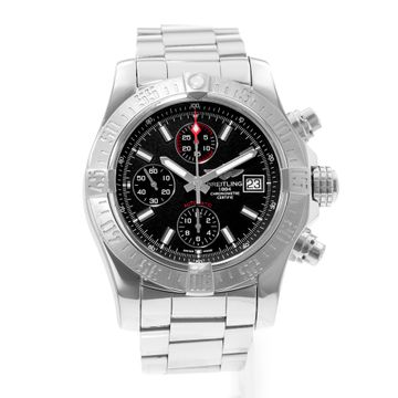 Breitling Avenger II A1338111/BC32 Steel Black dial 43mm Auto