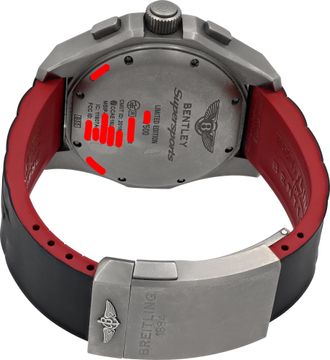 Breitling Bentley EB5520 Titanium Carbon Fiber dial 46mm Quartz watch