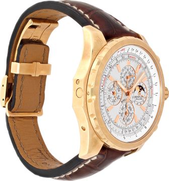 Breitling Bentley H29362 18k rose gold White dial 49mm Automatic watch