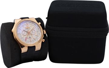 Breitling Bentley R47362 18k rose gold 48mm auto watch