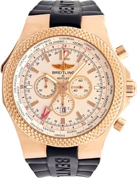 Breitling Bentley R47362 18k rose gold 48mm auto watch Breitling Bentley "Chronograph GMT" 48mm R47362 Mens Watch Collection
