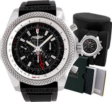 Breitling Bentley B04 in stainless steel Breitling Bentley GMT AB0431 Mens Watch Collection