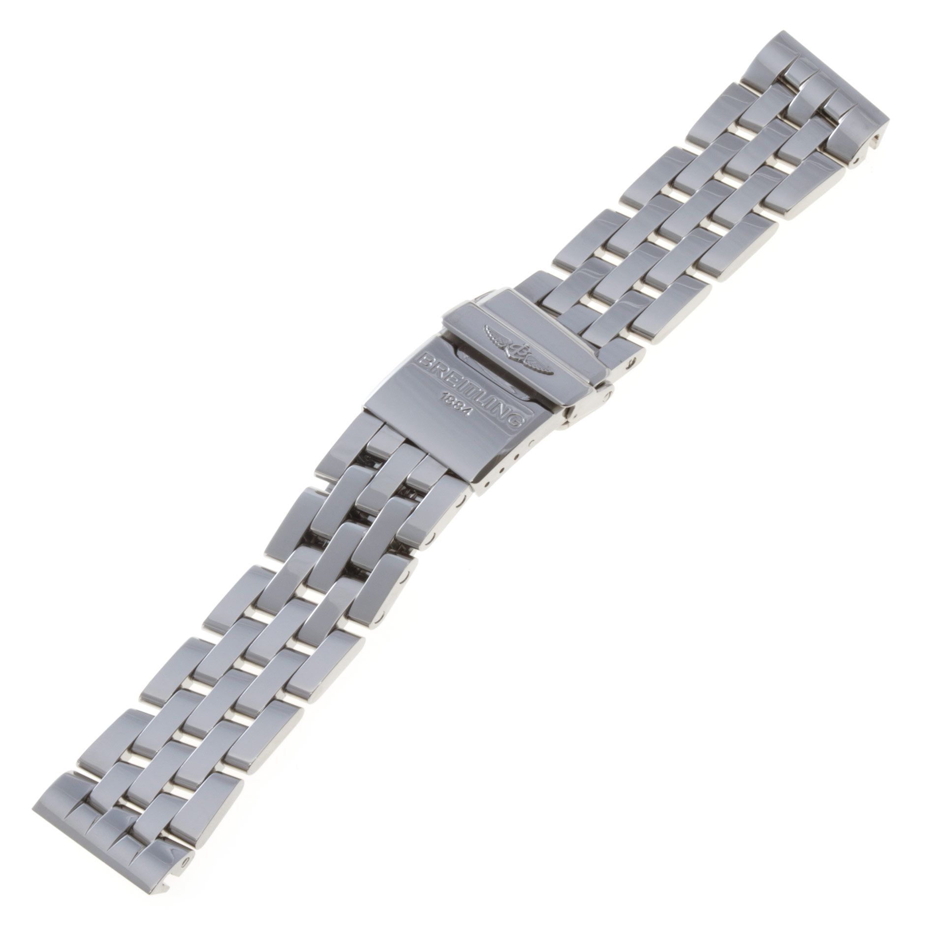 Bracelet Breitling Callistino En Acier 15 Mm Pour Montre Pilote - Occasion