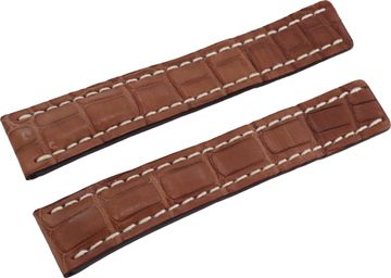 Breitling brown alligator strap (22mm x 19mm) Jewelry Collection