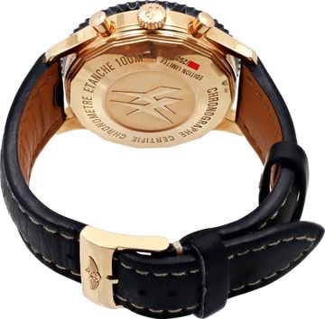 Breitling Chronoliner r24312 18k rose gold Black dial 46mm Automatic watch