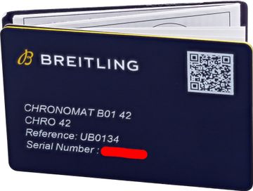 Breitling Chronomat in 18k rose gold and stainless steel Green Dial UB0134