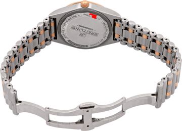 Breitling Chronomat U77310 18k & steel 32mm Quartz watch