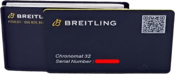 Breitling Chronomat U77310 18k & steel 32mm Quartz watch